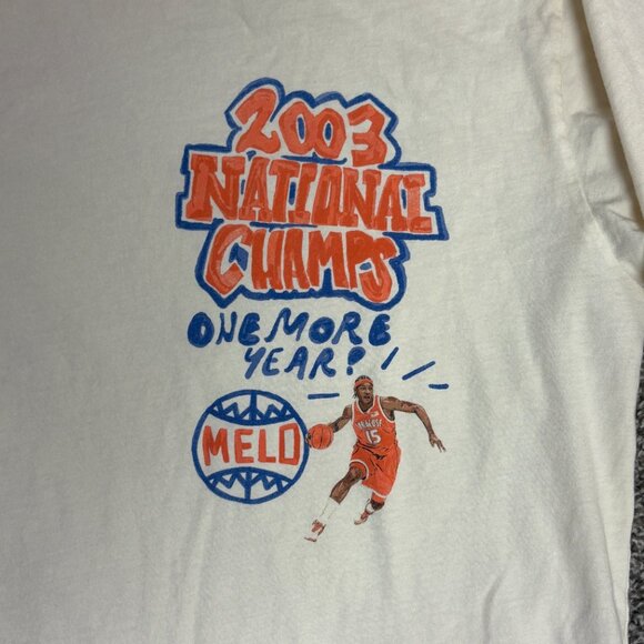 Roots of Fight Melo 2003 Champ White Tee, Size XL - Picture 3 of 7